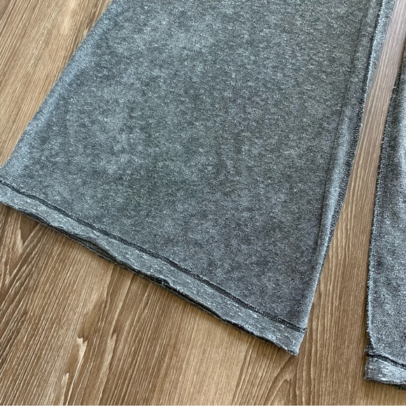 Free People Make It Maxi Wide Leg Terry Lounge Pants Gray  Size XS - Picture 9 of 16